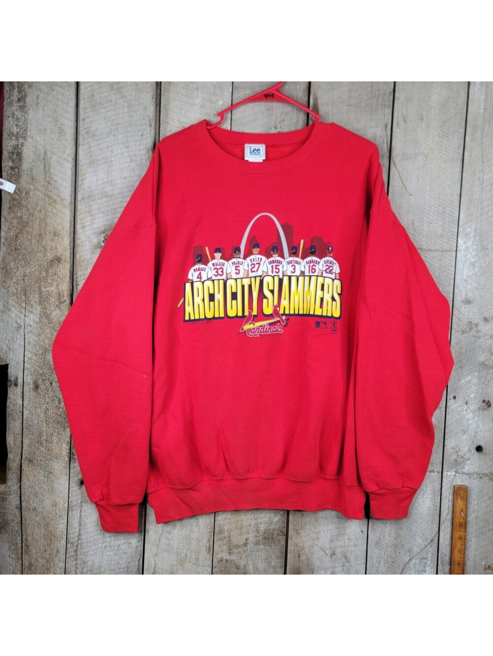 Vintage Lee Sport St. Louis Cardinals “Arch City Slammers” Sweatshirt Large